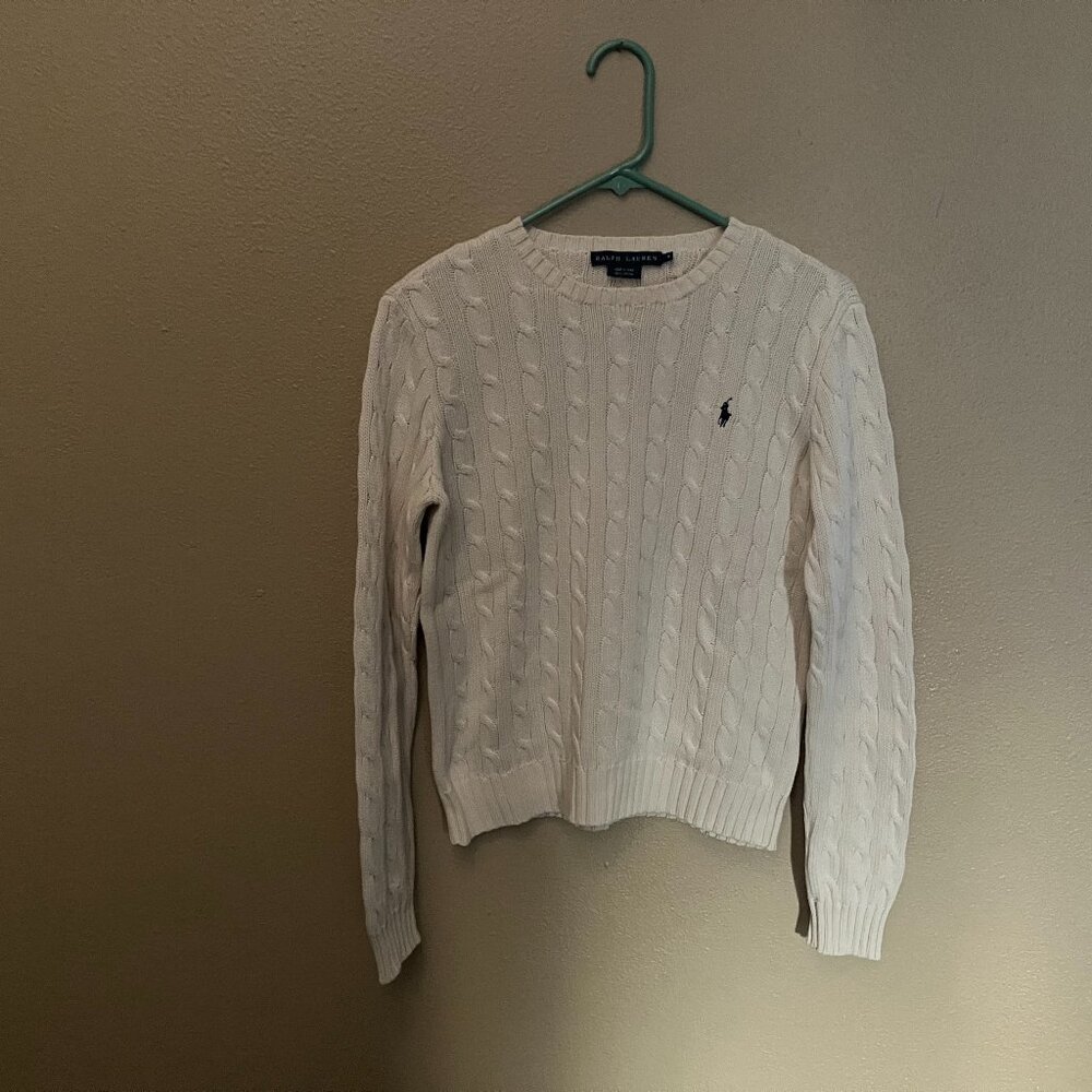Ralph Lauren cotton sweater.  Size M.